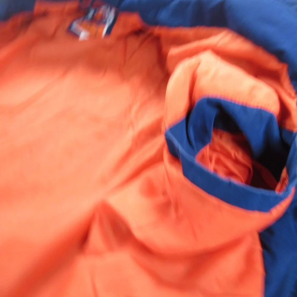 Denver Broncos Jacket Men XL GIII & Carl Banks Blue Hooded Full Zip Winter VTG